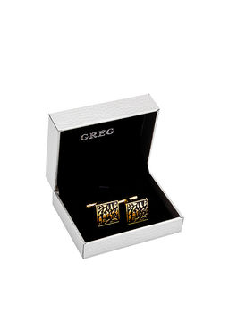 Запонки в подарочной коробке GREG 170347  фото 3
