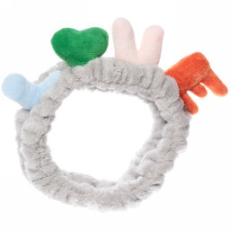 Цена за 2шт. Повязка на голову "Beauty Mapafet- LOVE", 6 цветов, 6*20см