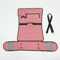 Сумка-переноска с органайзером в полоску, размер M, 40 х 26 х 20 см - Пижон фото 12