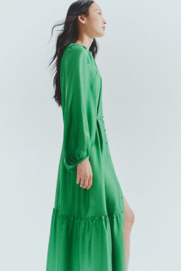 Vestido oversize con cintur?n de anudar - H&m фото 8