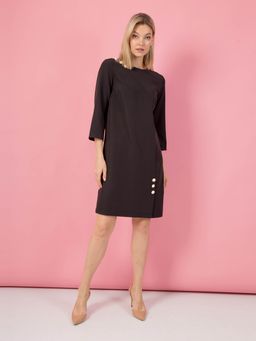 Платье с декоративными пуговицами - Stilla фото 5