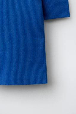 TOP RIB / Azul el?ctrico