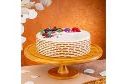 Блюдо сервировочное на ножке 31,5*31,5*28,5 см + стеклянная крышка - Elan gallery фото 21