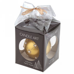 Елочная игрушка шар стеклянная д9,5см, зеленый металлик, ручная художественная роспись, подарочная упаковка (Россия) - Домашняя мода фото 6