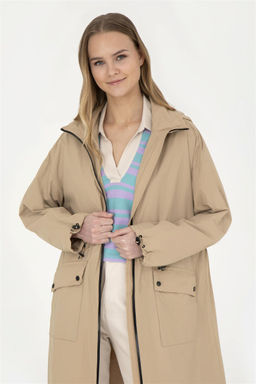Женское пальто светло-коричневого цвета - U.s. polo assn фото 2