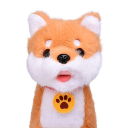 Собака "Персик" (поет, ходит, повторяет) в пакете