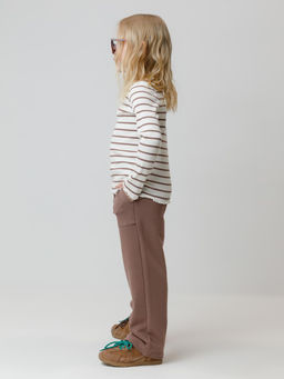 КР 400847/капучино к631 брюки для дев