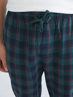 Standart Kal?p Ekose Erkek Pijama Alt