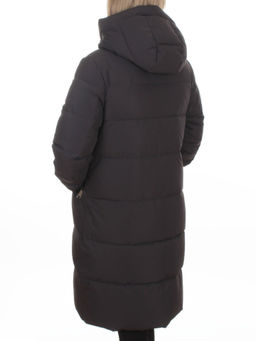 2129 DK. GRAY Пальто зимнее женское (200 гр. холлофайбер)