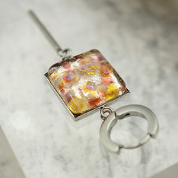 Серьги из муранского стекла FLAMENCO LS3316