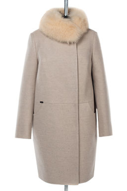 Мех натуральный (песец) Пальто утепленное Синтепон 200 г - El podio фото 7