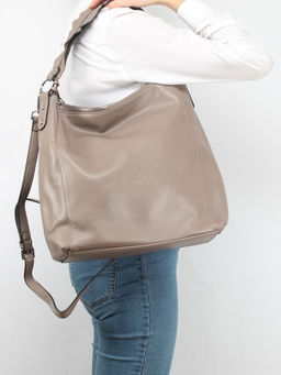 Сумка женская искусственная кожа FR-5276-L, 1отд+карм/перег, плечевой ремень, бежевый SALE 258395 - Adelia фото 10