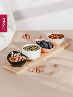 Менажницы 4 шт c подставкой APOLLO "Scenario"