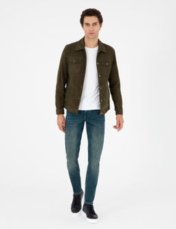 Джинсовые брюки узкого кроя Petrol - Cacharel фото 3