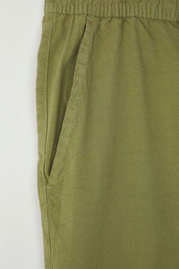 TRENDYOL MAN Haki Loose Fit Pamuklu Bagc?kl? Buyuk Beden Sort TMNSS25AP00007 - Trendyolmilla фото 3