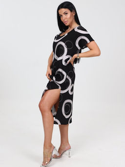 537 ЖЕНСКОЕ ПЛАТЬЕ (Черный) - А-дина фото 4