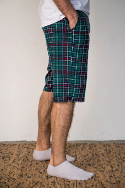 Домашние мужские шорты БР 105 Зеленый - T.C.T фото 8