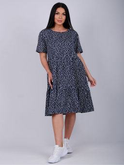 Платье Касадея, трикотаж - Малина фото 19