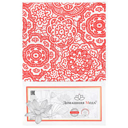 Медальоны Скатерть 150х145см, длина стола до 110см, на 4 персоны, хлопок Премиум 186г/м2, Домашняя мода (Россия)  фото 5