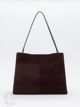 Сумка женская кожаная 1087MF coffee Polina&Eiterou