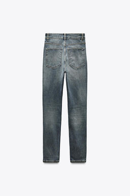 TRF SCULPT HIGH-WAIST JEANS - Zara фото 21