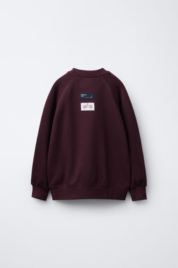 NUMBER PRINT SWEATSHIRT - Zara фото 2