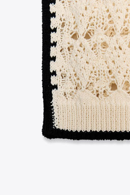 POINTELLE KNIT VEST - Zara фото 6