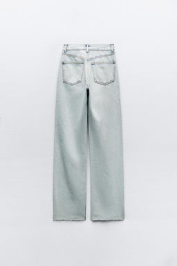 TRF WIDE-LEG HIGH-WAIST JEANS - Zara фото 44