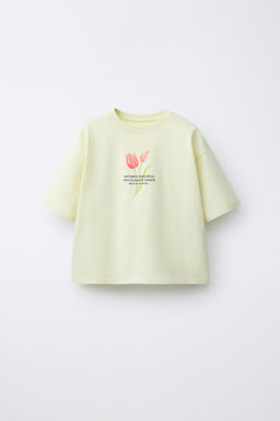 CAMISETA ESTAMPADO FLORES / Lima
