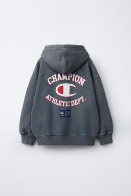 CHAMPION ® X ZARA WASHED EFFECT HOODIE  фото 2