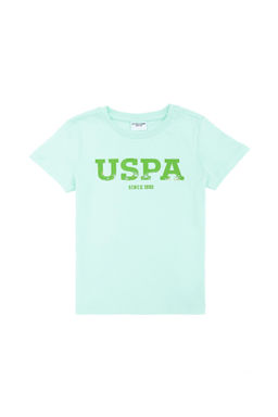 Детская зеленая футболка с круглым вырезом Неожиданная скидка в корзине - U.s. polo assn фото 4