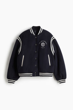 Chaqueta de b?isbol en polar