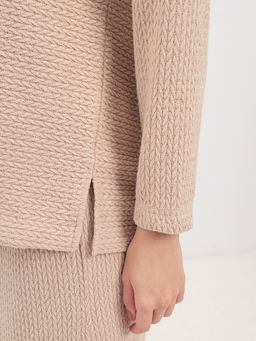 Джемпер женский KATHARINA KROSS KK-JP-0020Kn-бежевый  фото 4