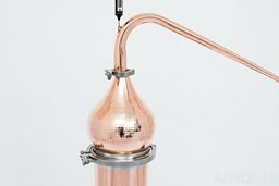 Аламбик Вискарный с колонной АЛКОВАР 10л с клампами 4"и1,5"