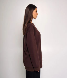 Свитшот #КТ2310 (5), шоколадный