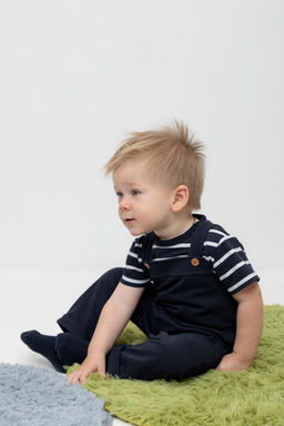 КР 6466/индиго к448 полукомбинезон д/мал яс - Crockid фото 5