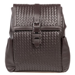 1258 brown, мужской рюкзак из экокожи Barcelo Biagi