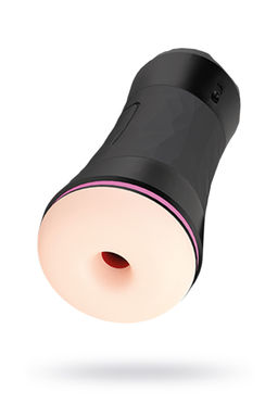 Мастурбатор Mystim OH PUSH ME Donut,TPE, телесный, 21,5 см