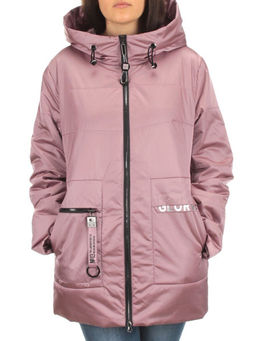 BM-1055 PINK POWDER Куртка демисезонная женская (100 гр. синтепон) - Фабричный китай фото 2