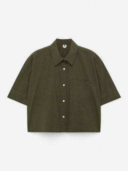 Camisa de algod?n de manga corta
