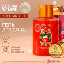 Цена за 2 шт. Гель для душа, аромат пряного глинтвейна, 110 мл, URAL LAB