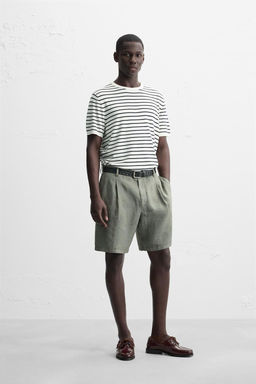 FLOWING KNIT T-SHIRT