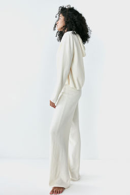 Chaqueta de chenilla con capucha y cremallera - H&m фото 5