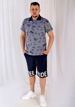 Шорты Райд синие - Марлен фото 2