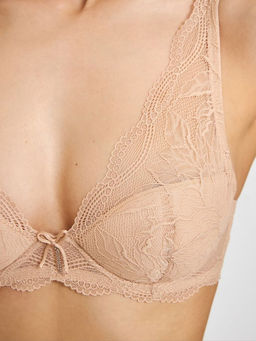 31204111247 Бюстгальтер T-Shirt Demi жен. Kricia бежевый - Infinity Lingerie фото 4