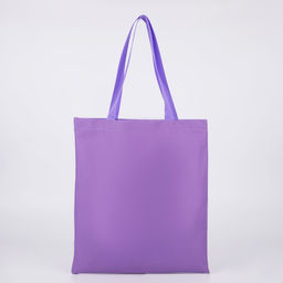 Сумка текстильная шоппер Нет ничего возможного облако, с карманом, 35 х 0,5 х 40 см, цвет сиреневый - Nazamok фото 3