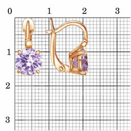 СЕРЬГИ 34814953-6 - Красная пресня фото 6