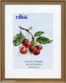 Рамка для оформления вышивки 30х40 с паспарту 8024 /ZR8210H-222411 /окно 21х30