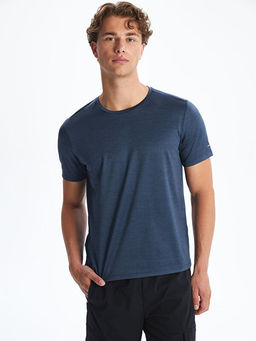 Bisiklet Yaka Erkek Spor Ti??rt