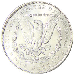 1 доллар 1889 года США Доллар Моргана
